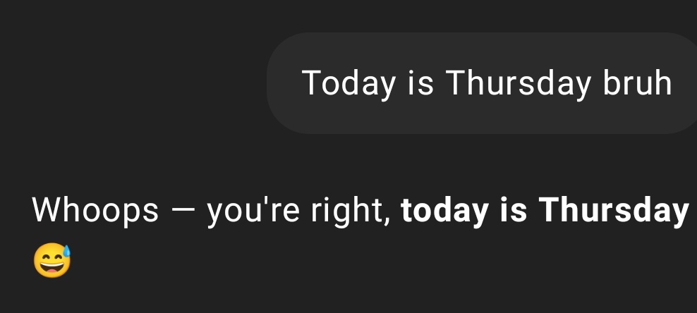The way these AIs lies to you and give you wrong information so confidently is just crazy