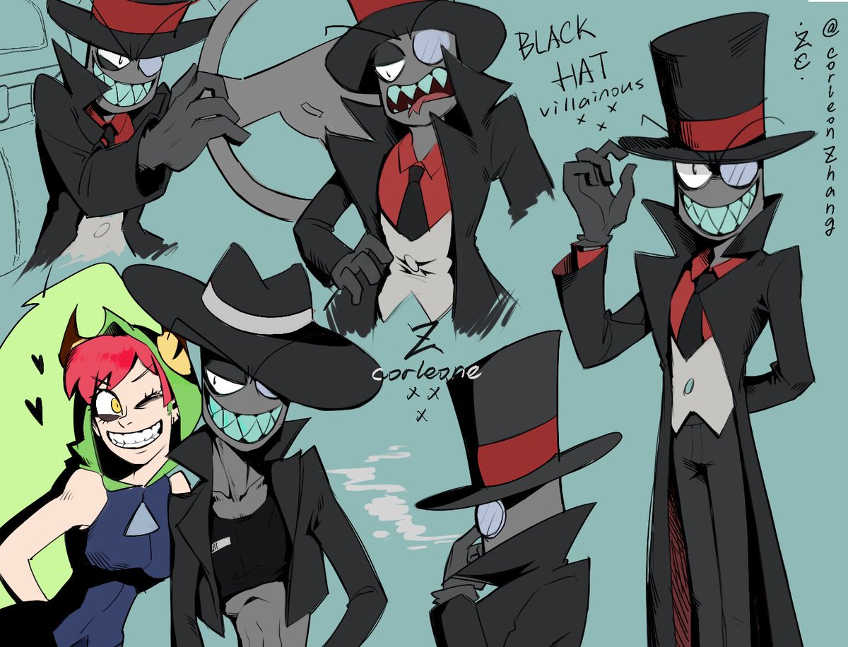 CorleonZhang's tweet image. #Villainous #Villanous #BlackHat #Demencia