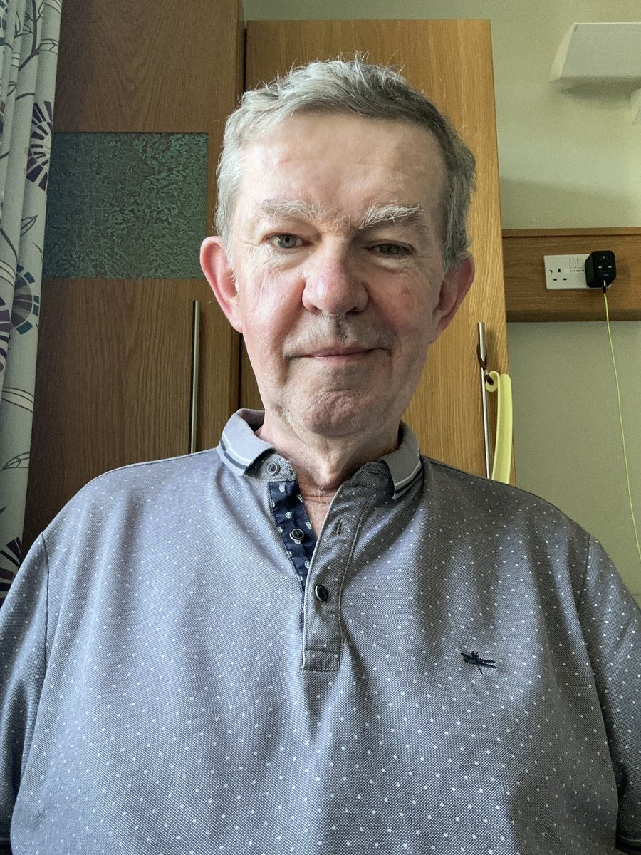 I showered and shaved myself this morning. Sitting down, admittedly. Still, I can walk with the walker. Just need more balance and coordination, because the strength is there. Standing may take a while yet, but I’ll do it. I’m determined to get home! 🙂