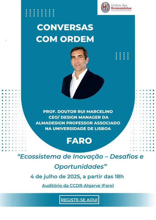 CCDR ALGARVE, I.P. (@ccdr_algarve) on Twitter photo CONVERSAS COM ORDEM | Rui Marcelino fala sobre Ecossistema de Inovação – Desafios e Oportunidades
##CDRALGARVE recebe evento da Delegação Regional do #Algarve da Ordem dos #Economistas
+INFO: facebook.com/events/2488961…
#AlgarveFazBem <a href="/_joseapolinario/">José Apolinário</a> <a href="/AlmaDesign1/">Alma Design</a> <a href="/ULisboa/">Univ. de Lisboa</a> CONVERSAS COM ORDEM | Rui Marcelino fala sobre Ecossistema de Inovação – Desafios e Oportunidades
##CDRALGARVE recebe evento da Delegação Regional do #Algarve da Ordem dos #Economistas
+INFO: facebook.com/events/2488961…
#AlgarveFazBem <a href="/_joseapolinario/">José Apolinário</a> <a href="/AlmaDesign1/">Alma Design</a> <a href="/ULisboa/">Univ. de Lisboa</a>
