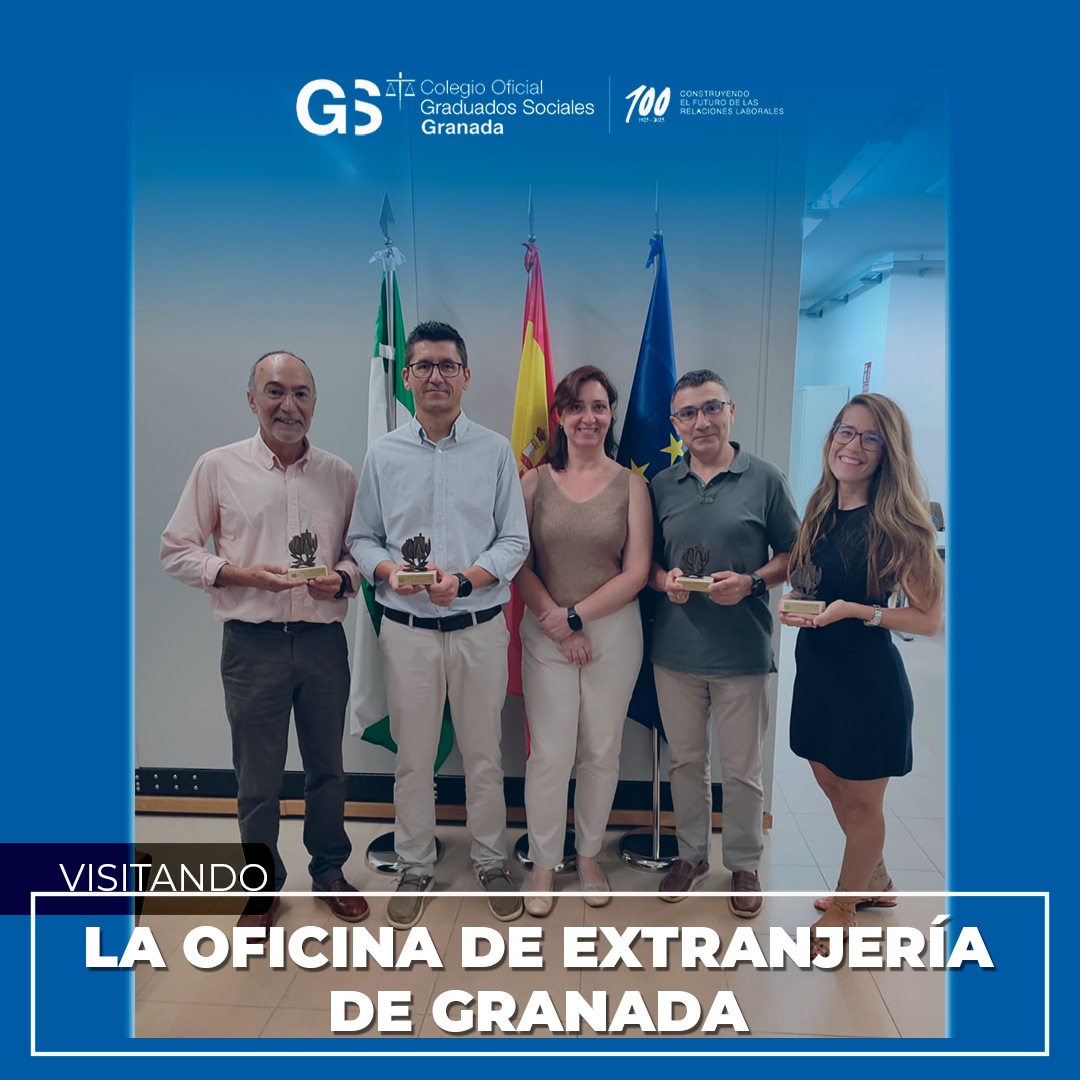 🔵VISITA INSTITUCIONAL A EXTRANJERÍA

Nuestra presidenta, Dña. Ana María Ruiz Bachs, acompañada de D. Miguel Navarro Velilla, portavoz de la comisión de Extranjería, han visitado la Oficina de Extranjería de Granada en un encuentro institucional.

#GranadaExtranjería