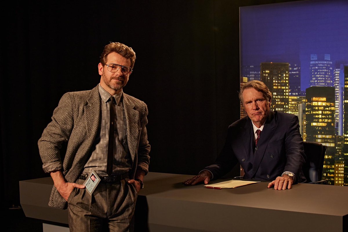 newsatsix1986's tweet photo. Was thrilled to come across this unit still from Season Two of #PaulStricker and #GeoffWalters on set of The Walters Report last night! 🎉📸
It was found on #NickSimpsonDeeks’ IMDB gallery! We even got some solo shots of Nick/Paul too! (See below)
#RobertTaylor #TheNewsreader https://t.co/EikxBhQouv