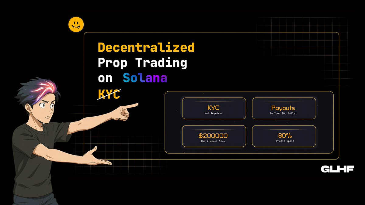 I’ve traded with my own money before.
Sometimes I made a bit. Most times I learned the hard way...

That’s why this new crypto based prop trading platform caught my attention.

You pay a small fee, trade on a demo and if you hit the profit target (without breaking risk rules),