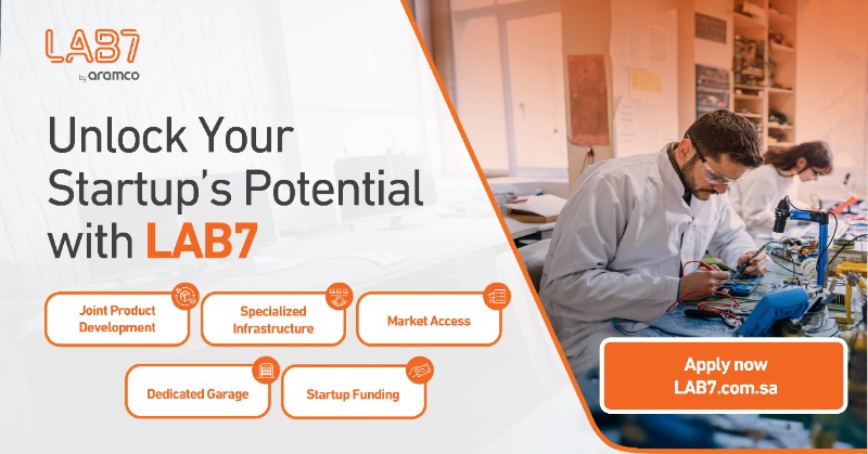 lab7_sa's tweet photo. Unlock your startup’s potential with LAB7, from access to specialized fabrication and manufacturing services to expert guidance and funding.