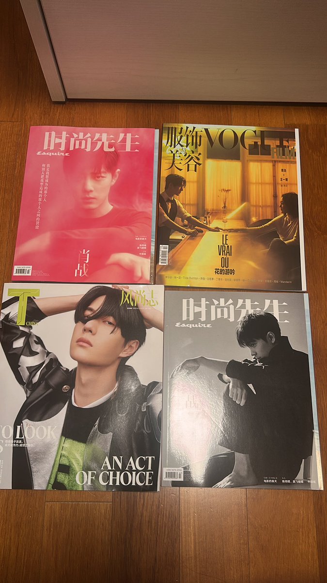 왕이보, 샤오잔 잡지 5천원씩
T차이나 잡지 표지 구김 있어서 3천원에 양도합니다