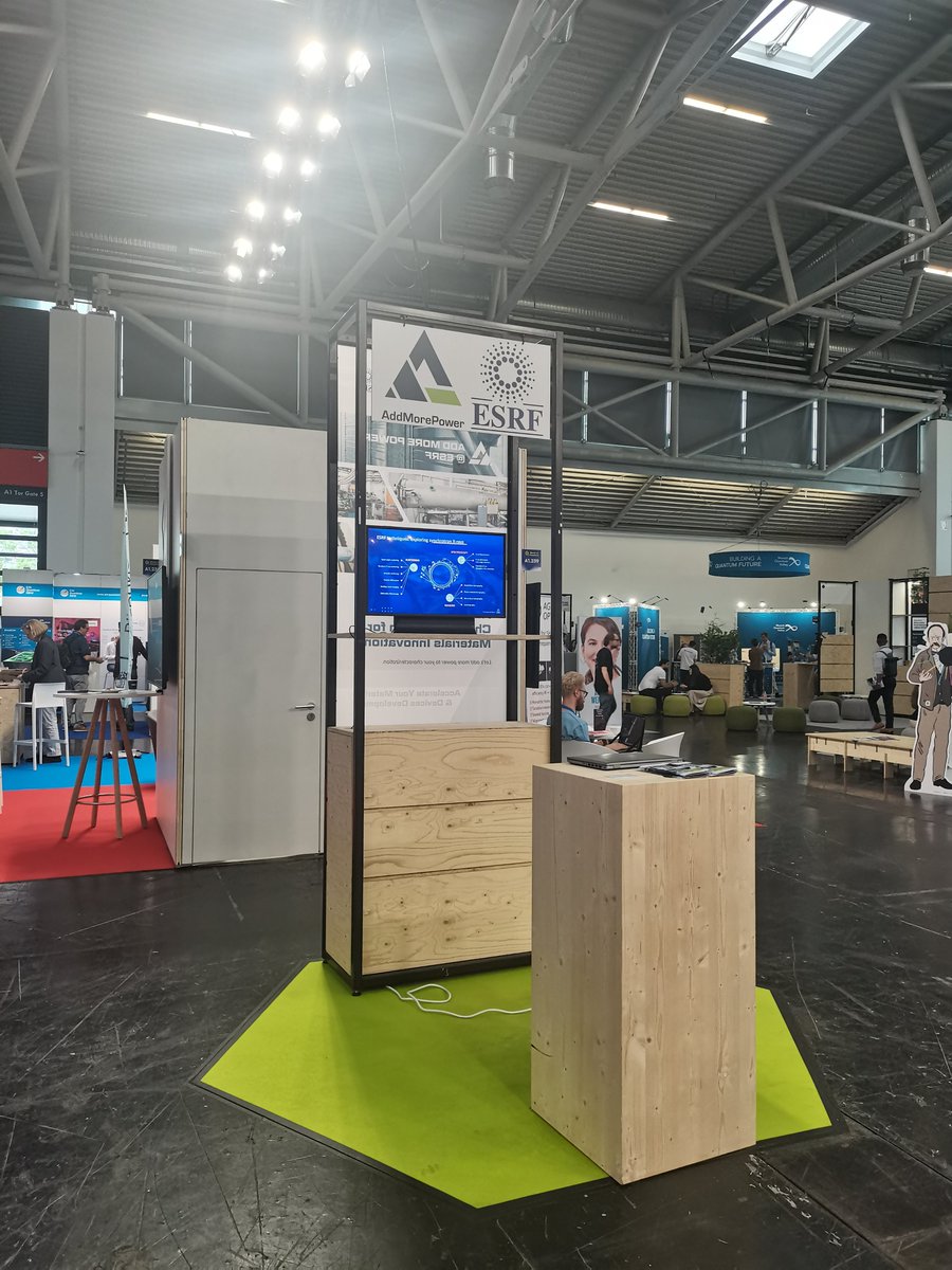AddMorePower Horizon Europe Project (101091621) (@addmorepower_he) on Twitter photo 🔬 #AddMorePower was represented by <a href="/esrfsynchrotron/">European Synchrotron</a> at the World of Quantum fair in Munich — a leading trade fair for quantum tech!
160+ exhibitors showcased advances in quantum computing, communication & sensors. Great to see our project there!
#HEU #QuantumTechnology 🔬 #AddMorePower was represented by <a href="/esrfsynchrotron/">European Synchrotron</a> at the World of Quantum fair in Munich — a leading trade fair for quantum tech!
160+ exhibitors showcased advances in quantum computing, communication & sensors. Great to see our project there!
#HEU #QuantumTechnology