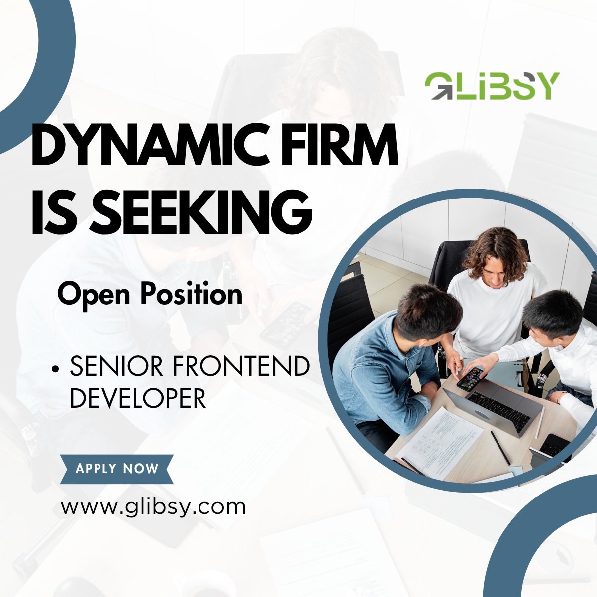 glibsy's tweet image. Apply Now!
Link: glibsy.com/in/en/jobs/686…
#hiringnow #hiringalert #seniorfrontenddeveloper #seniorfrontenddeveloperjobs