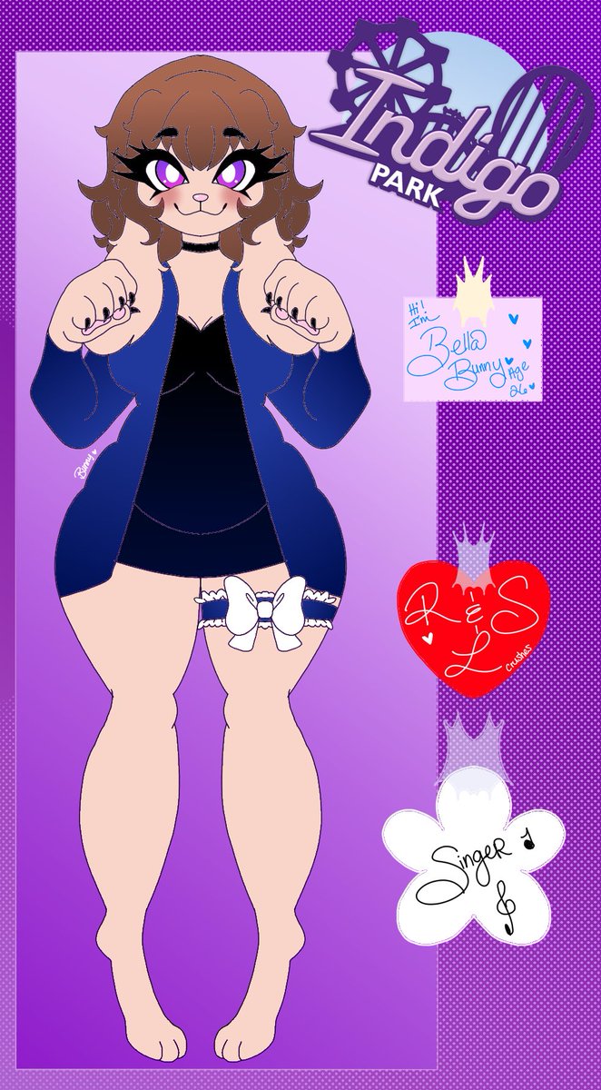 FriskStarlight~✨ (hiatus) (@frisk_starlight) on Twitter photo I made a #IndigoPark oc!! Her name is Bella!! I hope you all love her!❤️
Indigo Park belongs to <a href="/UniqueGeese/">Mason | UniqueGeese</a> and <a href="/TheJakeneutron/">Jakeneutron 🔜 NPC</a> !💜 I made a #IndigoPark oc!! Her name is Bella!! I hope you all love her!❤️
Indigo Park belongs to <a href="/UniqueGeese/">Mason | UniqueGeese</a> and <a href="/TheJakeneutron/">Jakeneutron 🔜 NPC</a> !💜