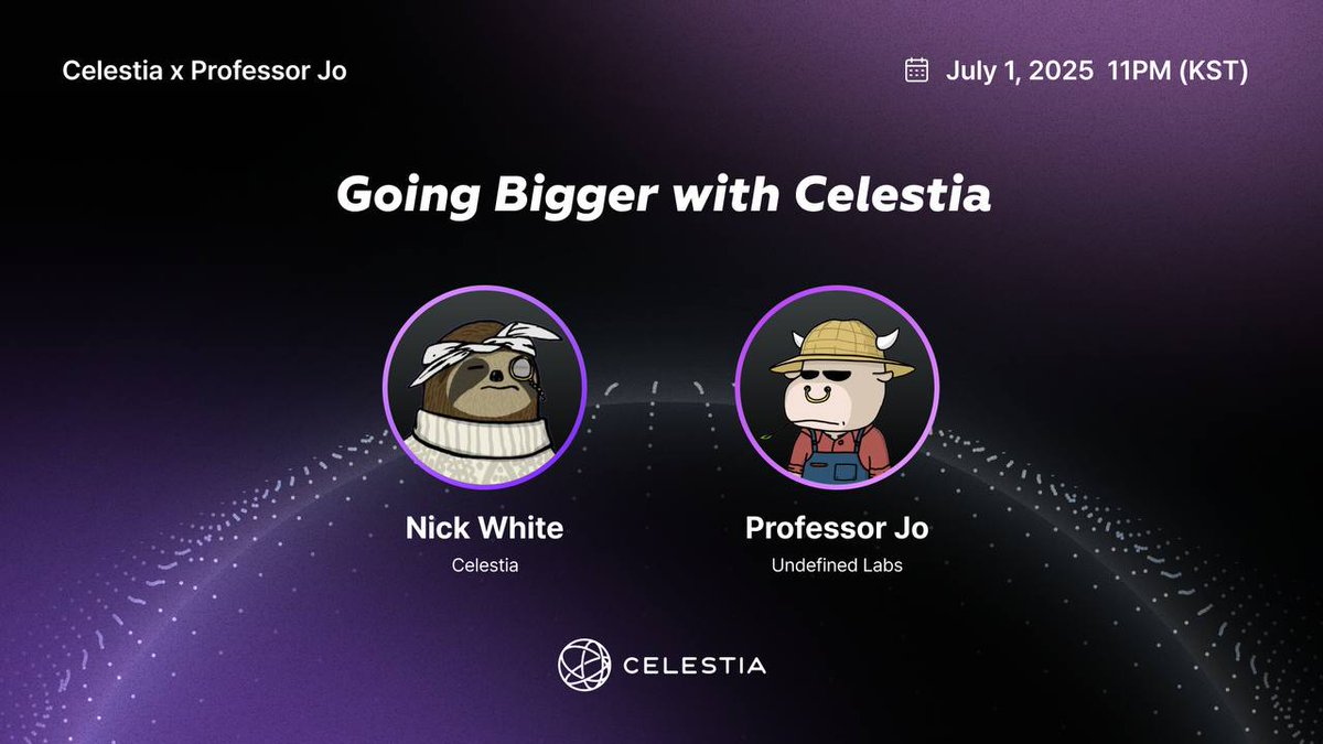 0xProfessorJo's tweet image. &lt;CLOBs on Blobs 𦣠and Celestiaβs Comeback&gt;
In the second half of 2023, modular blockchains and rollups were at the center of cryptoβs dominant narrative. However, as time passed, the narrative lost momentum due to a lack of users and decreasing transaction activity. Celestiaβsβ¦