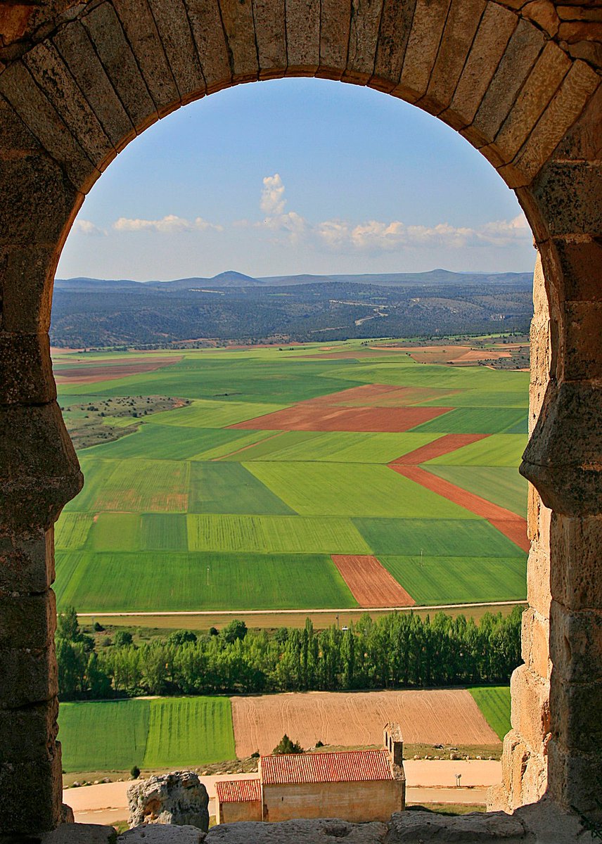 Vista desde el castillo de Gormaz (Soria).