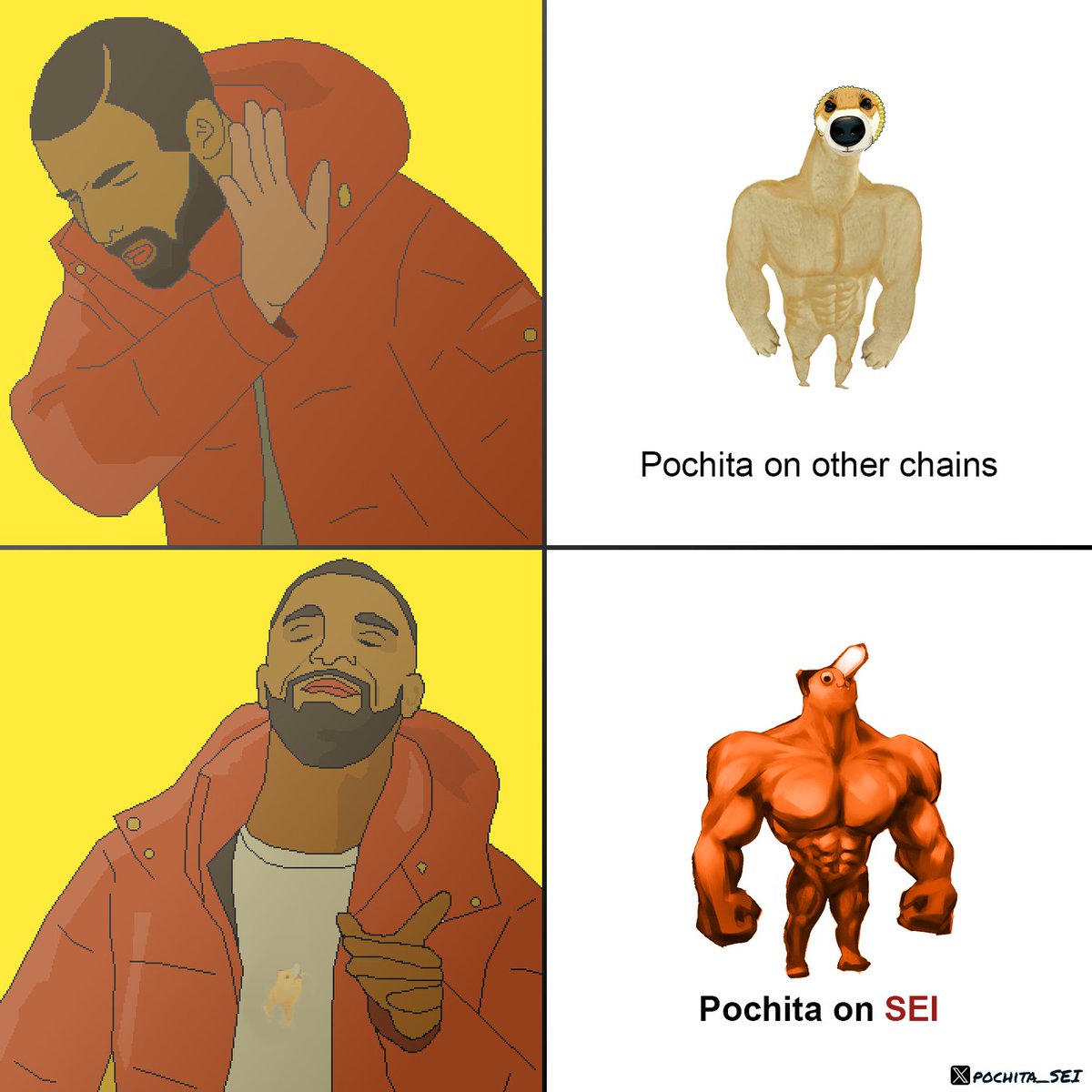 pochita_sei's tweet photo. #POCHTA  | $POCHITA on $SEI 💪 https://t.co/3SQSacVQzM