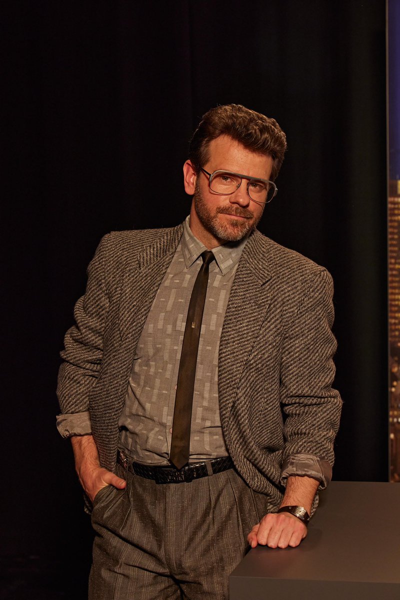 newsatsix1986's tweet photo. Here is #NickSimpsonDeeks as #PaulStricker in Season Two of #TheNewsreader, looking rather dapper and handsome! ❤️ https://t.co/6O1gcaEJ2M