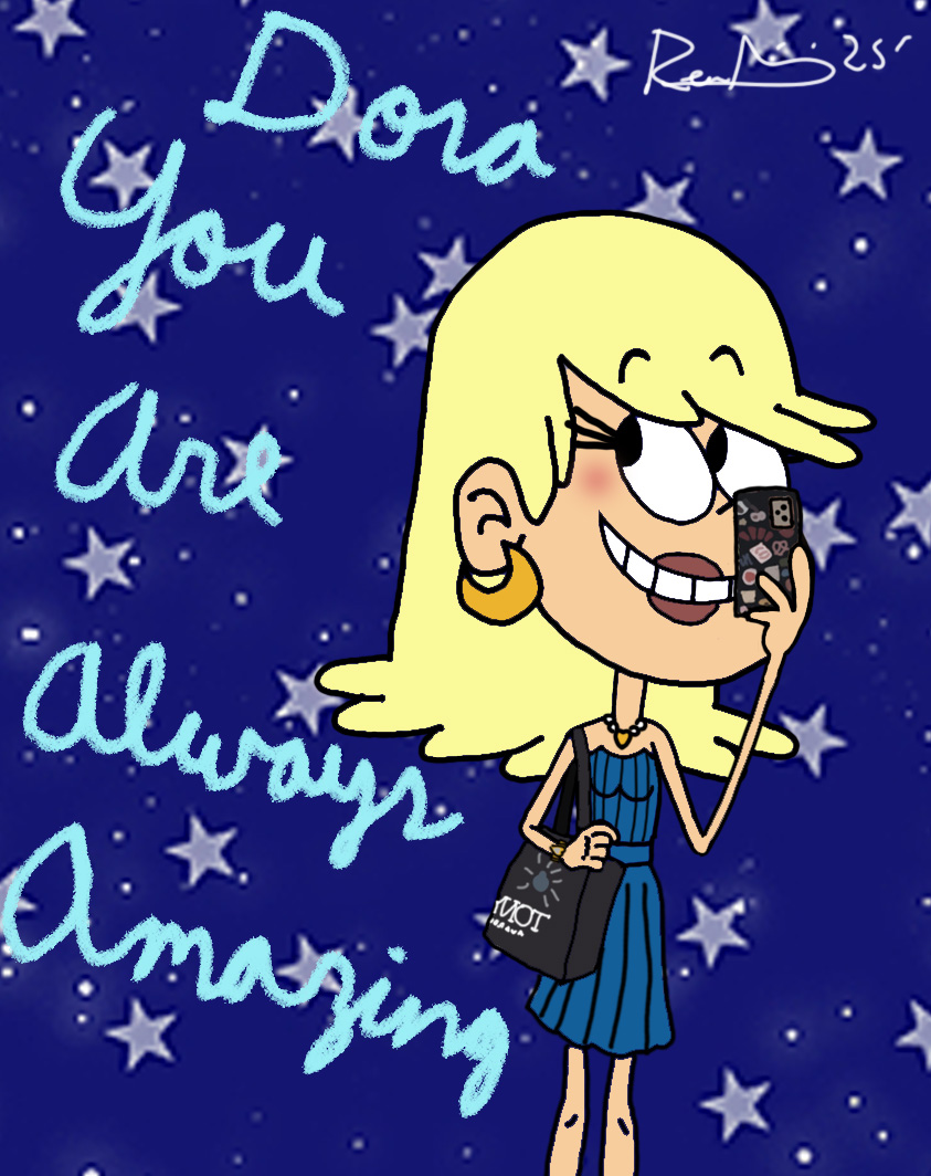 renmau59's tweet photo. @missdoradolphin I made a special drawing dedicated to you with a special message. Hope you love this specially beautiful drawing, made with much love and kindness ❤️✨🥰
You're always the sweetiest, kindest and talented girl in the whole world. You deserve the best for your life https://t.co/hHVxBRSXgX