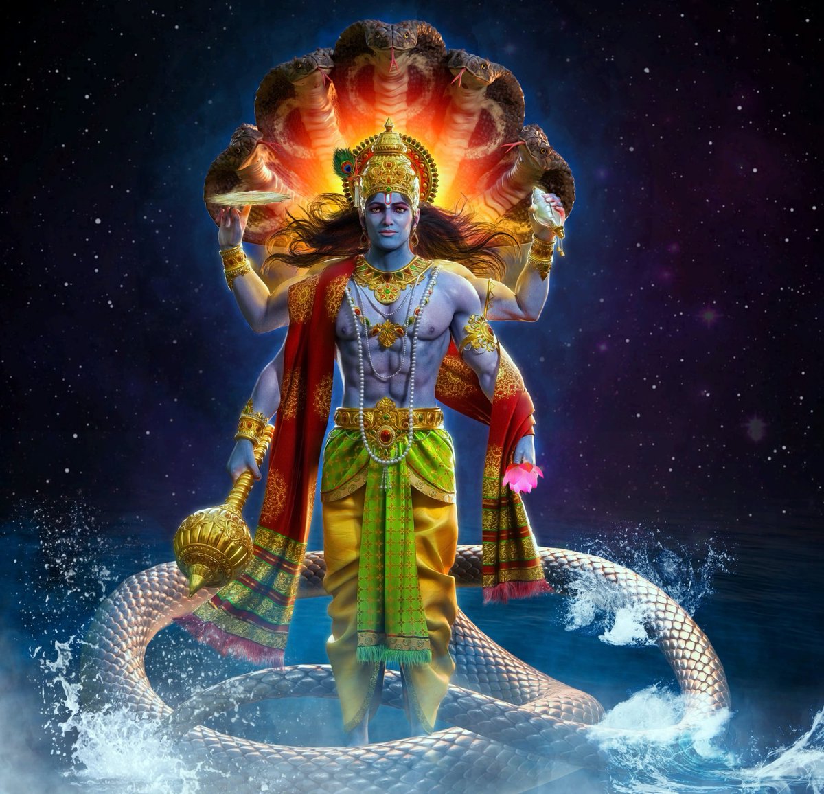 हरि ॐ नमों नारायणा 🙏❤️