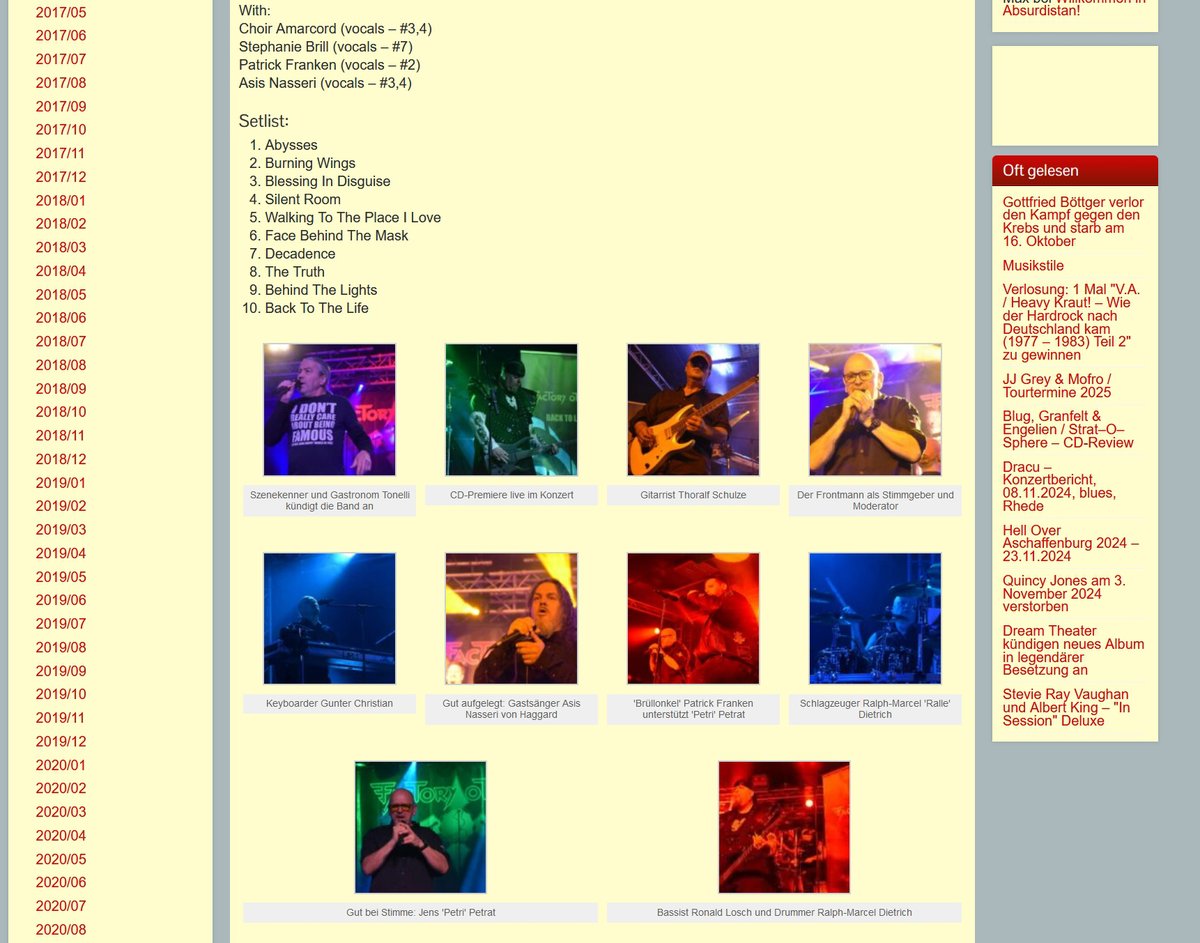 Factory of Art (@factory_of_art) on Twitter photo Vielen Dank Mario von rocktimes.info💪🔥🤘 für dieses hammermäßige Livereview unserer Releaseparty 💪🔥🤘amarcord.de <a href="/SteffiBrill/">Stephanie Brill</a> Vielen Dank Mario von rocktimes.info💪🔥🤘 für dieses hammermäßige Livereview unserer Releaseparty 💪🔥🤘amarcord.de <a href="/SteffiBrill/">Stephanie Brill</a>