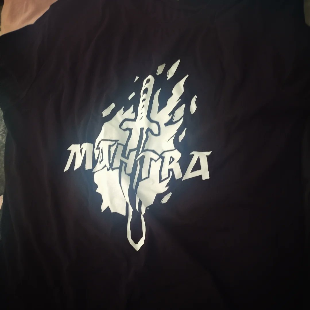 mahtrarecords's tweet photo. We've just received the test print for new official Mahtra Records shirts.

Koolita Kristlast Kirvega shirt
@ohvrikivi logo shirt
@mahtrarecords logo shirt

Ships world wide, high quality print by Teemill

#blackmetal #vikingmetal #paganmetal #shirts #bandmerch #bandmerchandise https://t.co/qMsNFwT9nX