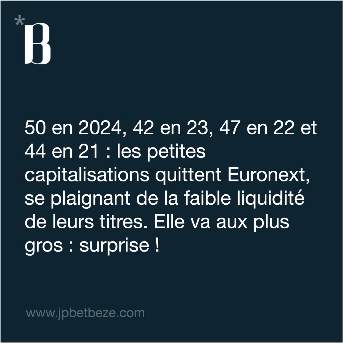 #Euronext #capitalisations #taille
