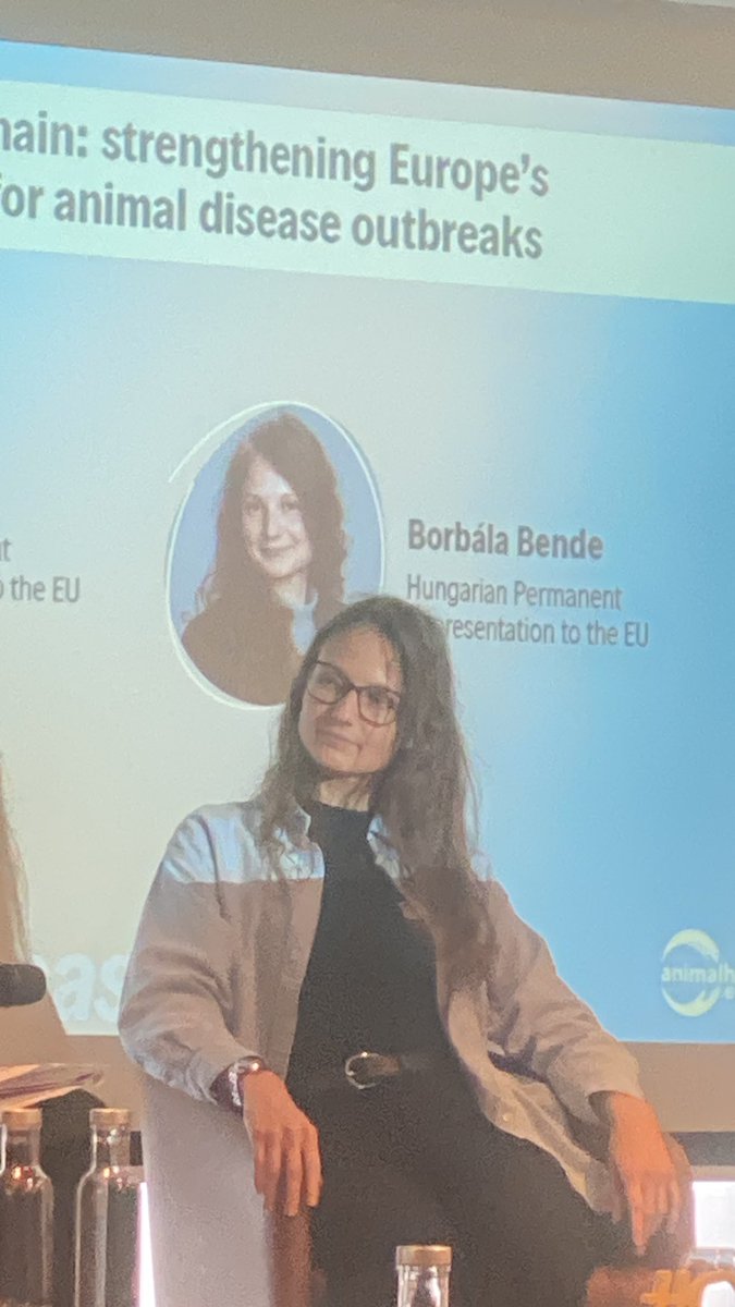 afquentric's tweet photo. Barbala Bende, Hungarian Permanent Représentation to the EU said « we need more and more resources to mitigate the impact of infectious diseases for vaccination, biosecurity and surveillance and an environment that fosters and enables innovation » #PreventingDiseaseX https://t.co/0MlVqQO1fv