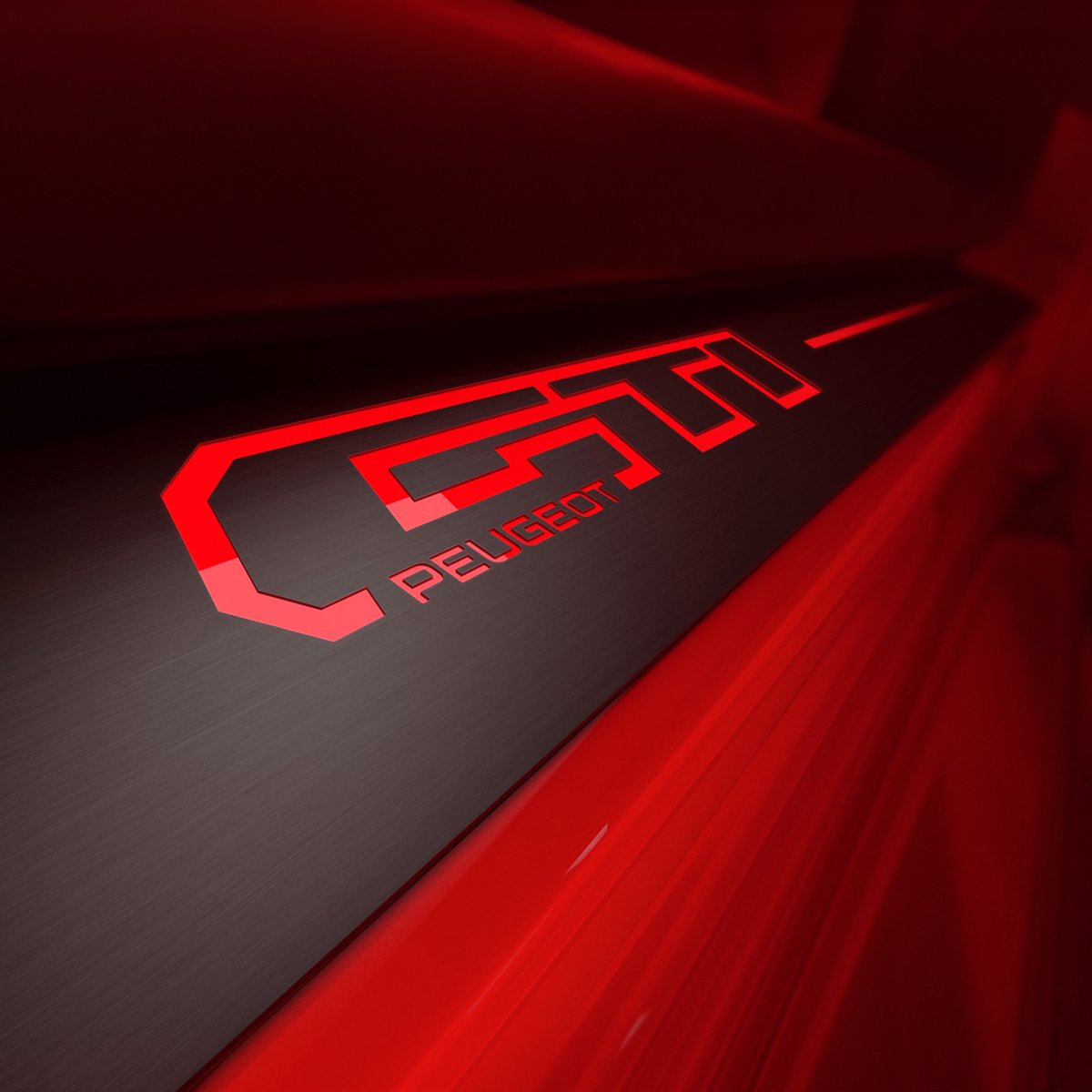 Peugeot's tweet photo. Bold Inside and out. From its sharp rims to the Alcantara on the seats and the steering wheel, the #NewPeugeotE208GTi doesn’t compromise on style or performance. #Peugeot #PeugeotGTi #E208GTi #ANewLegendIsBorn https://t.co/ISPwoRZyIg