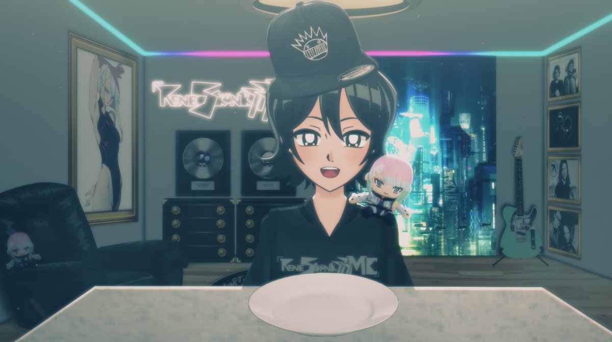 glad to be eating a nice plate of....

what? what's on my plate?