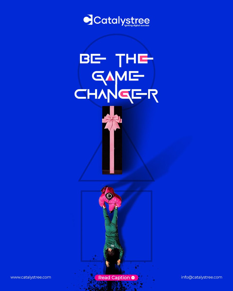 Why play by the old rules when you can rewrite them?
At Catalystree, we help brands break patterns, shift narratives &amp; lead the game.

Bold strategies. Data-driven moves. Lasting impact.
Be the game changer. Your next move starts now. #Marketing #BrandStrategy