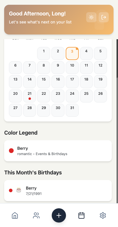 longmaba's tweet image. Day 5 of building an AI-powered Relationship manager app
- Adding a more mobile friendly UI ✅

What do you guys think? What should I do next?

twotimer.online

#buildinpublic #indiehacker #twotimer