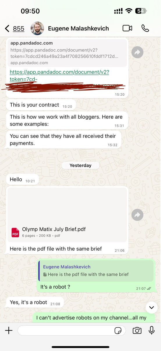 They offered me good money to advertise robots on my channel but l can’t betray you all because of money 🚮🚮