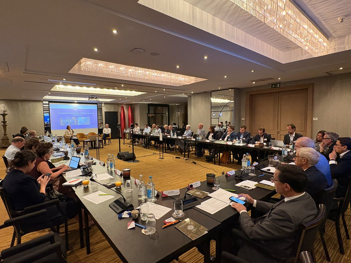 UEHP (@uehp_brux) on Twitter photo Our workshop “Data & #AI in #healthcare welcome to reality” kicks off today in Brussels. We start with 2 high-level speakers from the <a href="/EU_Commission/">European Commission</a>, Mrs Rinne from DG CNECT & Mr Tolias from DG SANTE.
They give us an overview of the regulatory framework for generative AI in #EU. Our workshop “Data & #AI in #healthcare welcome to reality” kicks off today in Brussels. We start with 2 high-level speakers from the <a href="/EU_Commission/">European Commission</a>, Mrs Rinne from DG CNECT & Mr Tolias from DG SANTE.
They give us an overview of the regulatory framework for generative AI in #EU.