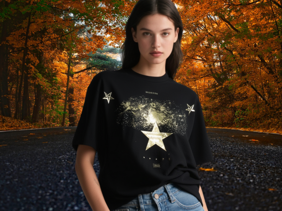 T-shirt with stars