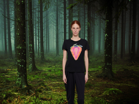 Printed Cotton T-Shirt