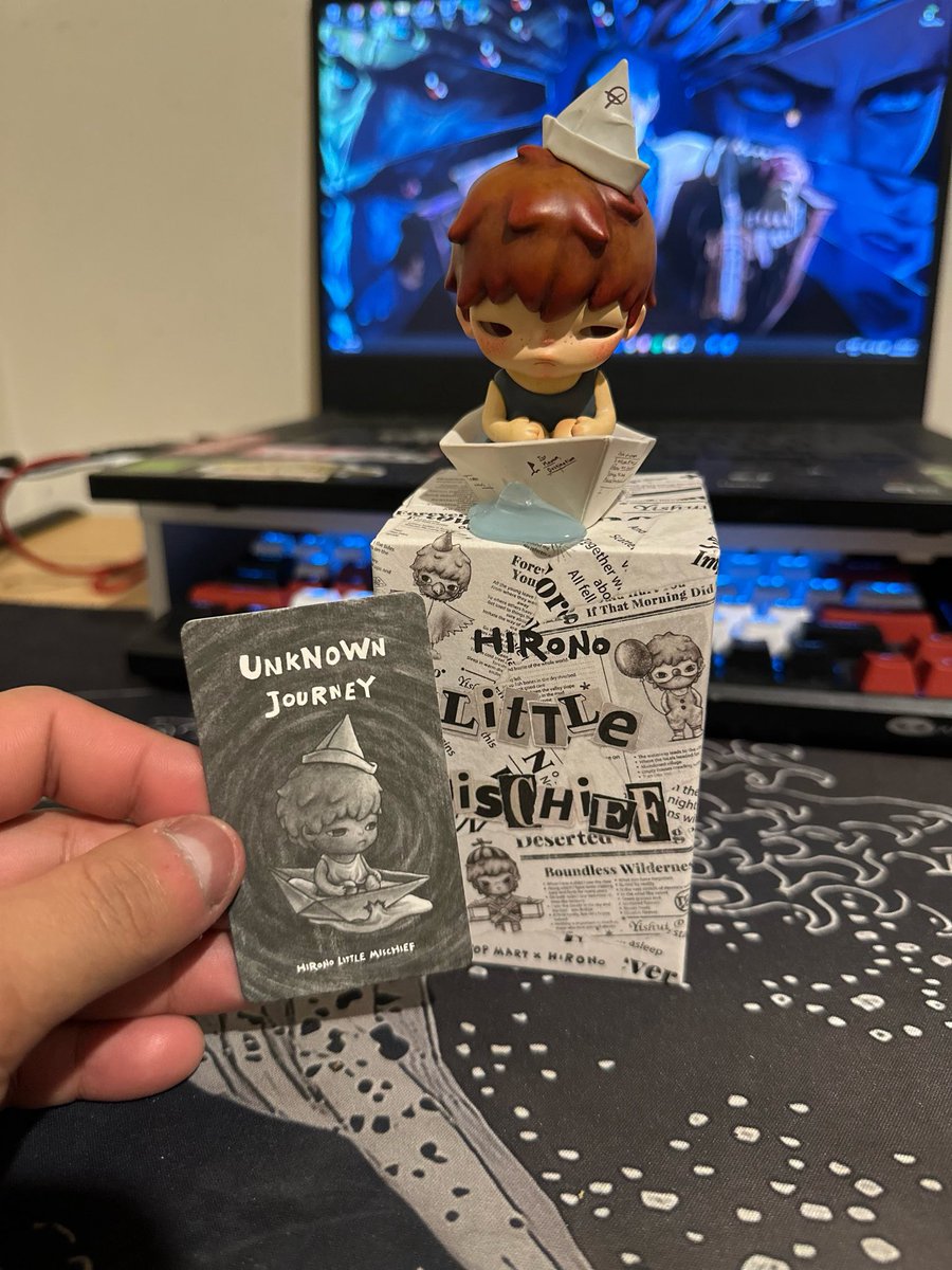 Shingkalaypu's tweet photo. What the actual fuck🤩
Hirono Little Mischief “Unknown Journey” https://t.co/B65aE1k36U
