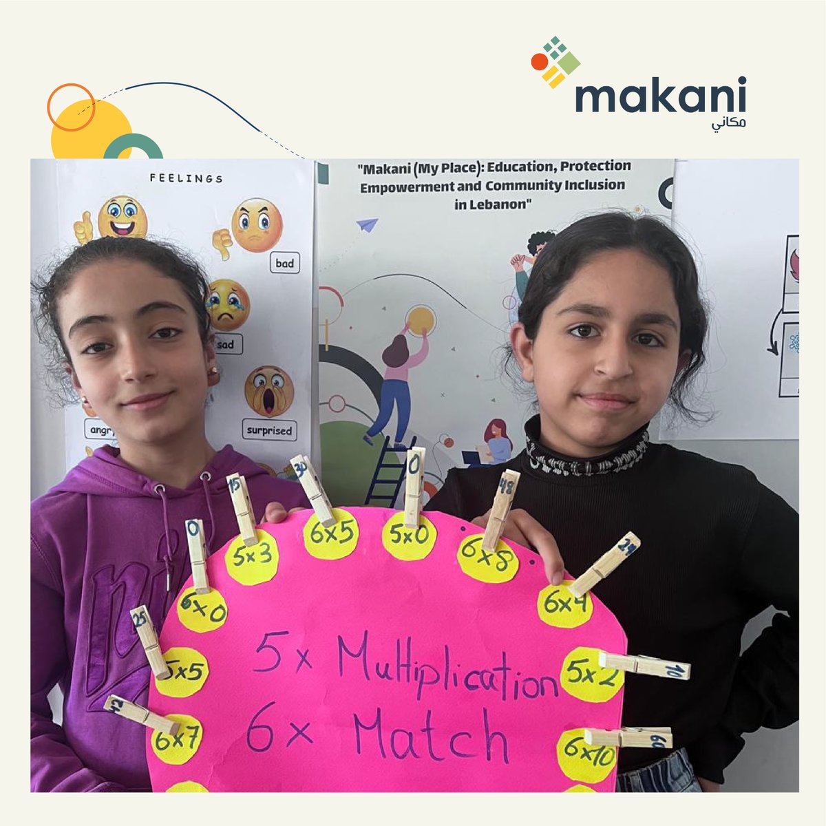 Terre des Hommes Italy in Lebanon (@tdhitalylebanon) on Twitter photo Grade 3 students at Baisour School explored fractions in a fun and interactive way.
MAKANI project is implemented in #Italy and #Lebanon in a partnership between <a href="/tdhitalylebanon/">Terre des Hommes Italy in Lebanon</a> TDHITaly, <a href="/AnaAqra1/">Ana Aqra Association</a> ,<a href="/AbaadMENA/">ABAAD MENA</a> ,<a href="/cospeonlus/">COSPE Onlus</a> . Supported by <a href="/aics_it/">AICS Cooperazione_it</a>
#education #childprotection Grade 3 students at Baisour School explored fractions in a fun and interactive way.
MAKANI project is implemented in #Italy and #Lebanon in a partnership between <a href="/tdhitalylebanon/">Terre des Hommes Italy in Lebanon</a> TDHITaly, <a href="/AnaAqra1/">Ana Aqra Association</a> ,<a href="/AbaadMENA/">ABAAD MENA</a> ,<a href="/cospeonlus/">COSPE Onlus</a> . Supported by <a href="/aics_it/">AICS Cooperazione_it</a>
#education #childprotection
