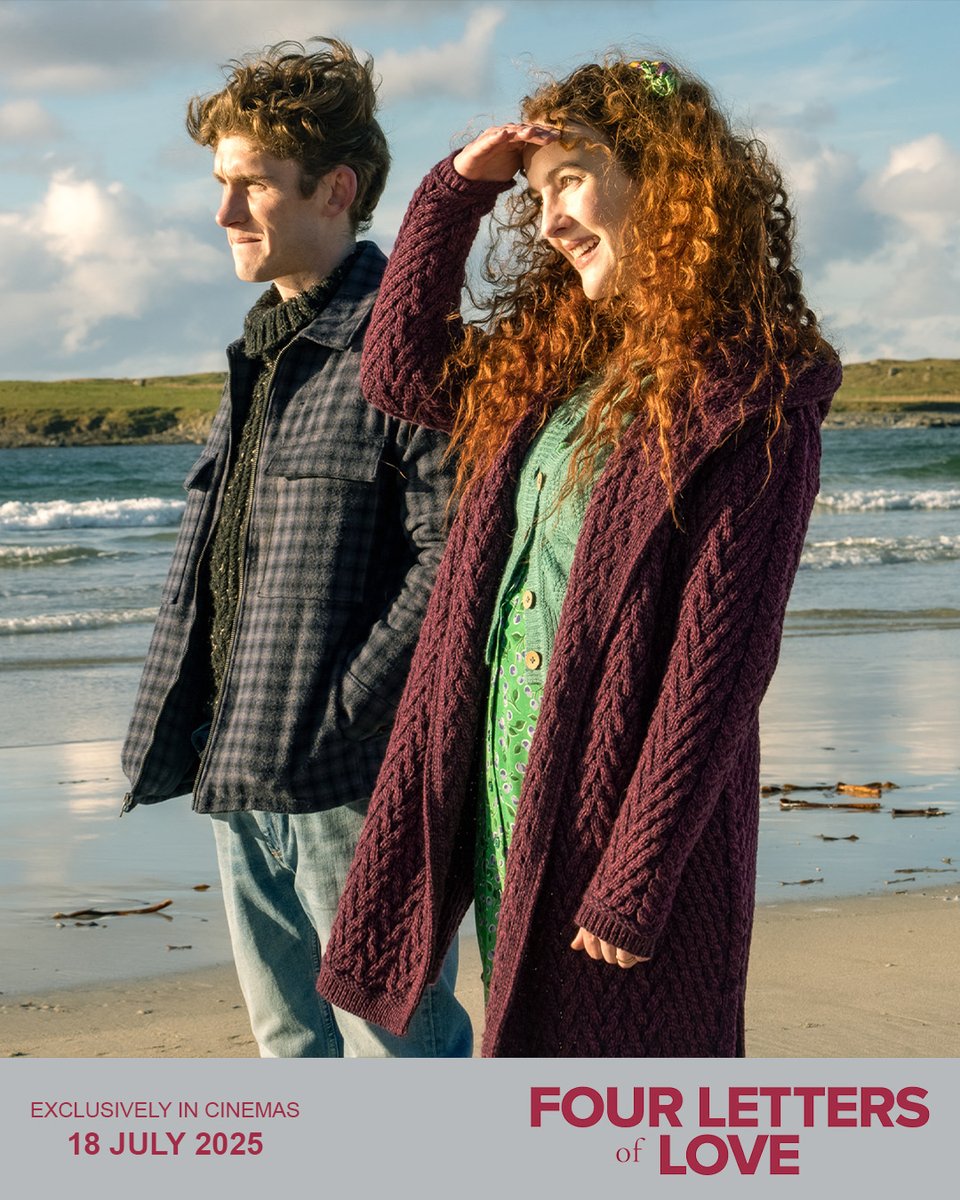 Based on the novel by Niall Williams, watch Nicholas’ and Isabel’s mystical story unfold on the big screen. They’ll have you believing in true love in no time! 🥰

#FourLettersOfLoveMovie exclusively in cinemas from 18 July 2025.