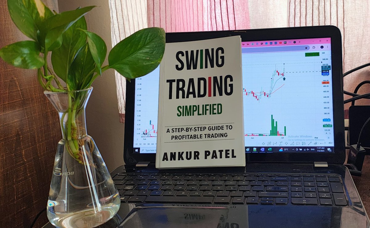 RahulDIsHere's tweet photo. Excited to dive into this gem! π @AnkurPatel59 has truly made swing trading more approachable. Great structure, solid insights, Simplified. Highly recommend! β
π #BookFeedback #TraderLife
@iManasArora https://t.co/096ljwtJ4P