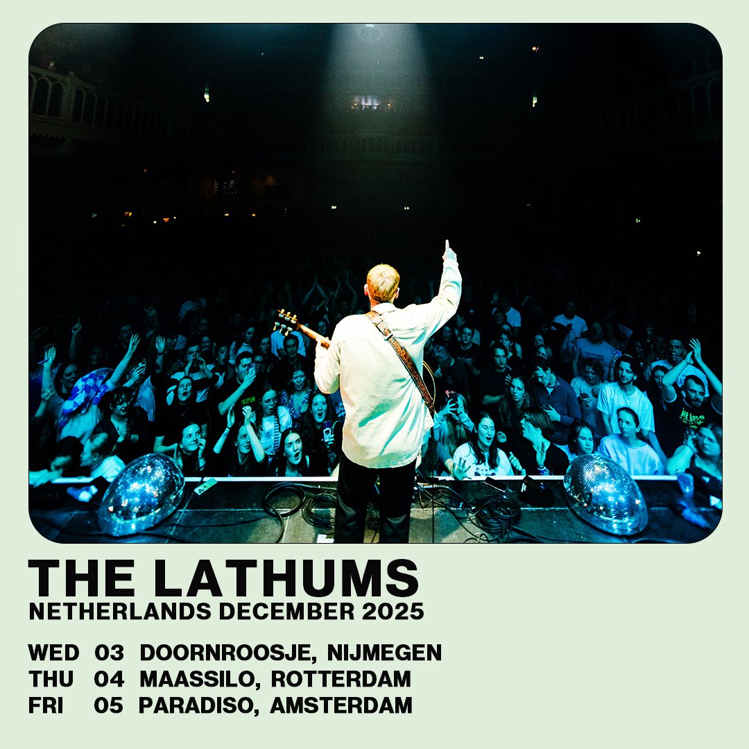 TheLathums's tweet image. 🇳🇱 Tickets for Nijmegen, Rotterdam & Amsterdam are now on sale!! Roll on December for some very merry gigs 💛
On sale here: tix.to/TheLathumsDecN…