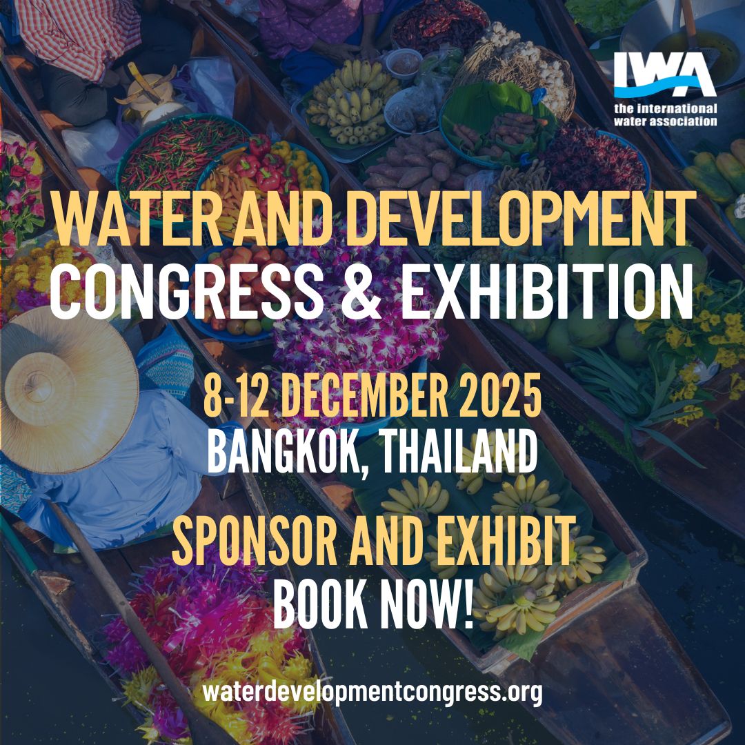 Showcase your organisations expertise through the sponsorship and exhibitor opportunities at the #WaterDevelopmentCongress, taking place from 8–12 December 2025 in Bangkok, Thailand. 

More information: waterdevelopmentcongress.org/sponsor/