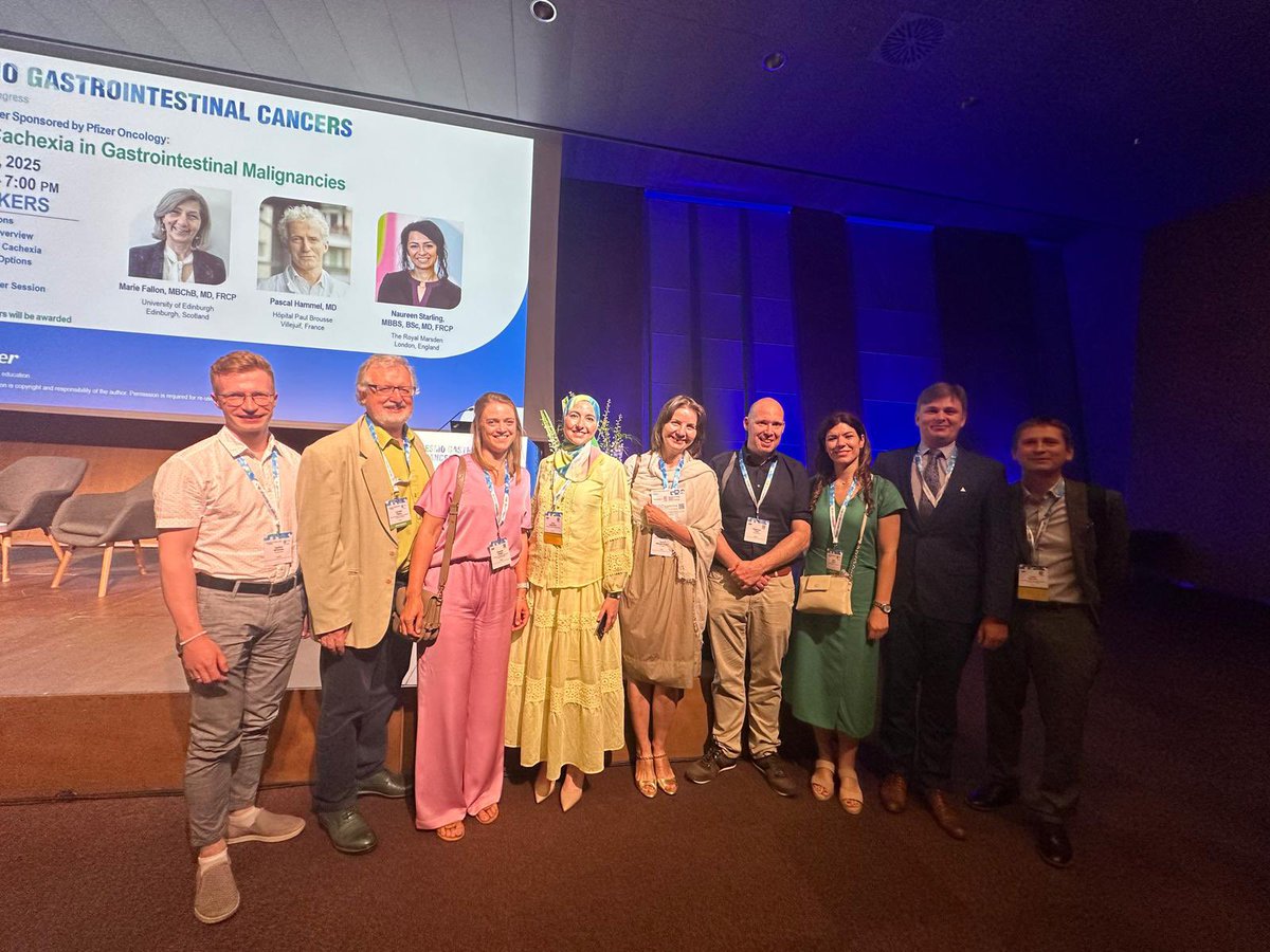 Jechak14's tweet photo. After great ESDO special session#ESMOGI2025# esdoyounggroup https://t.co/K9MKVEiIua