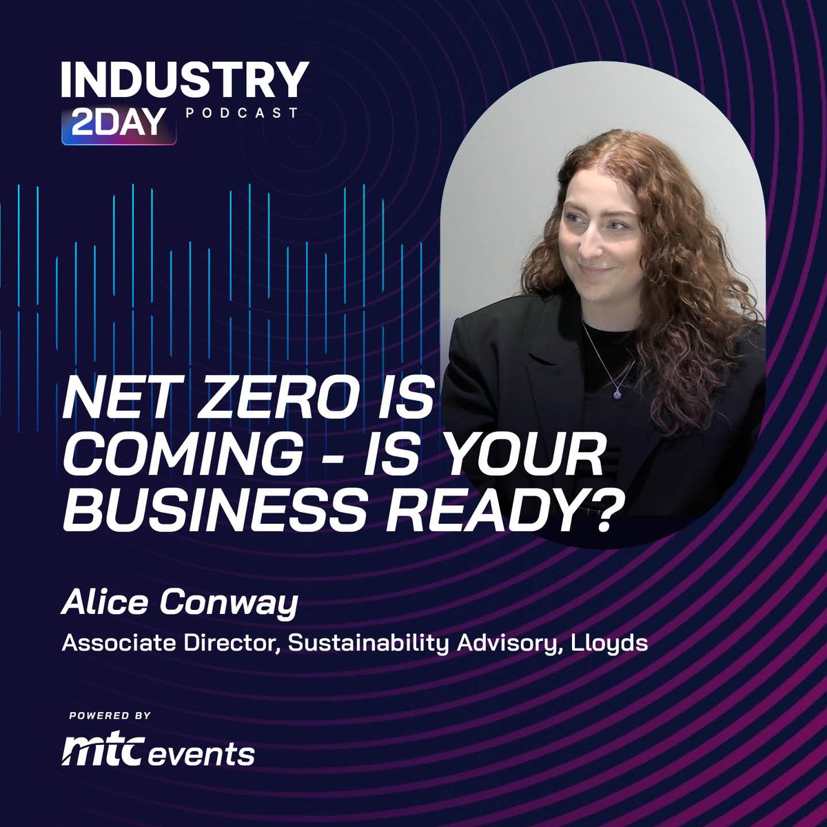 MTC Events (@_mtcevents) on Twitter photo 💡Net Zero is coming — is your business ready?
In the latest Industry 2Day, Alice Conway from #Lloyds joins guest host Daisy McAndrew to talk challenges, skills & support for your net zero journey.
🎧 Watch/listen: mtcevents.co.uk/industry-2day
#Industry2Day #NetZero #UKmfg #Podcast 💡Net Zero is coming — is your business ready?
In the latest Industry 2Day, Alice Conway from #Lloyds joins guest host Daisy McAndrew to talk challenges, skills & support for your net zero journey.
🎧 Watch/listen: mtcevents.co.uk/industry-2day
#Industry2Day #NetZero #UKmfg #Podcast