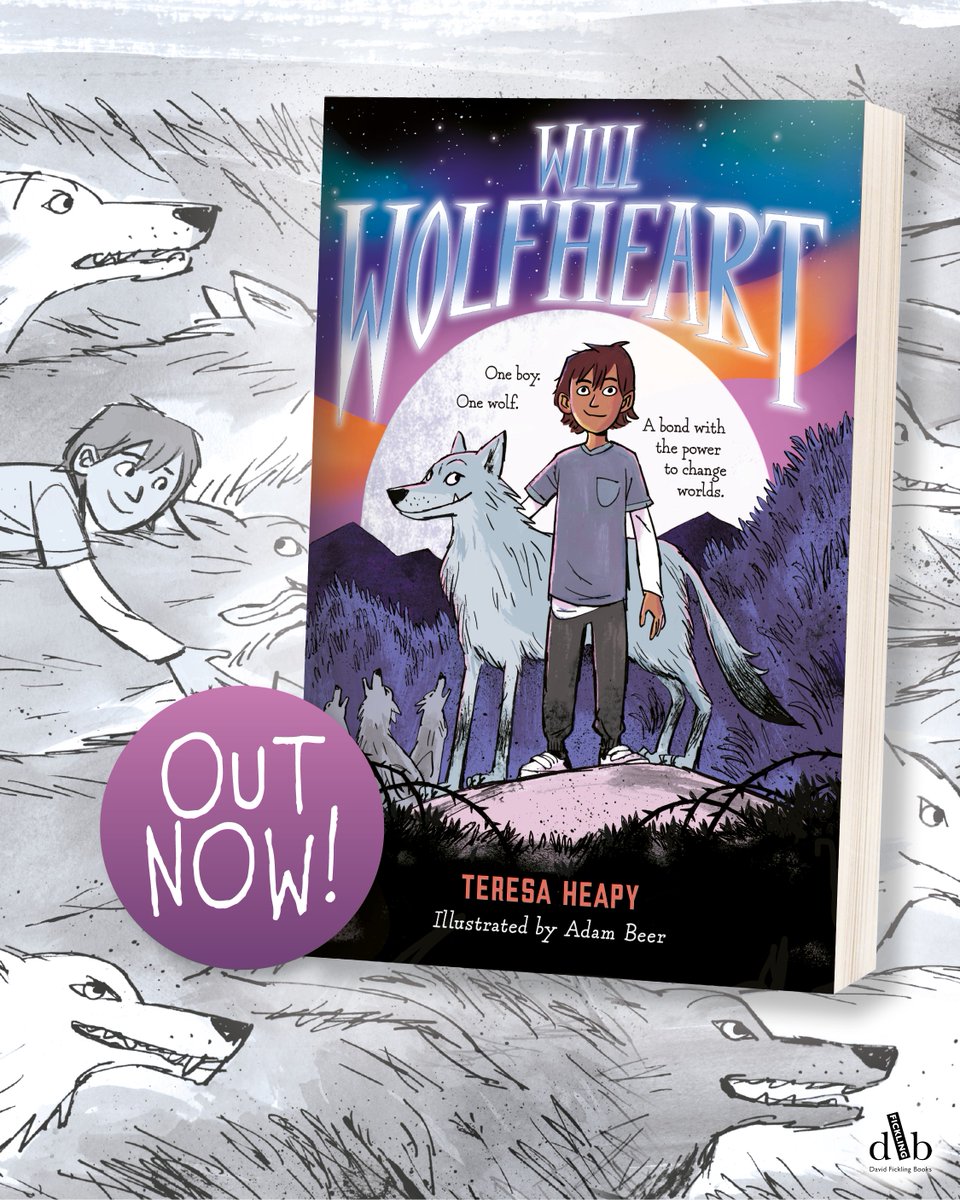 DFB_storyhouse's tweet image. A boy.
His dog.
And a mystical realm. 🐺✨
We’re thrilled to announce that WILL WOLFHEART by @teresaheapy is OUT NOW! 🎉
An action-packed adventure about the unbreakable bond between a boy and his dog.
🌟 Featuring stunning illustrations by the amazing @adambeerillustration!