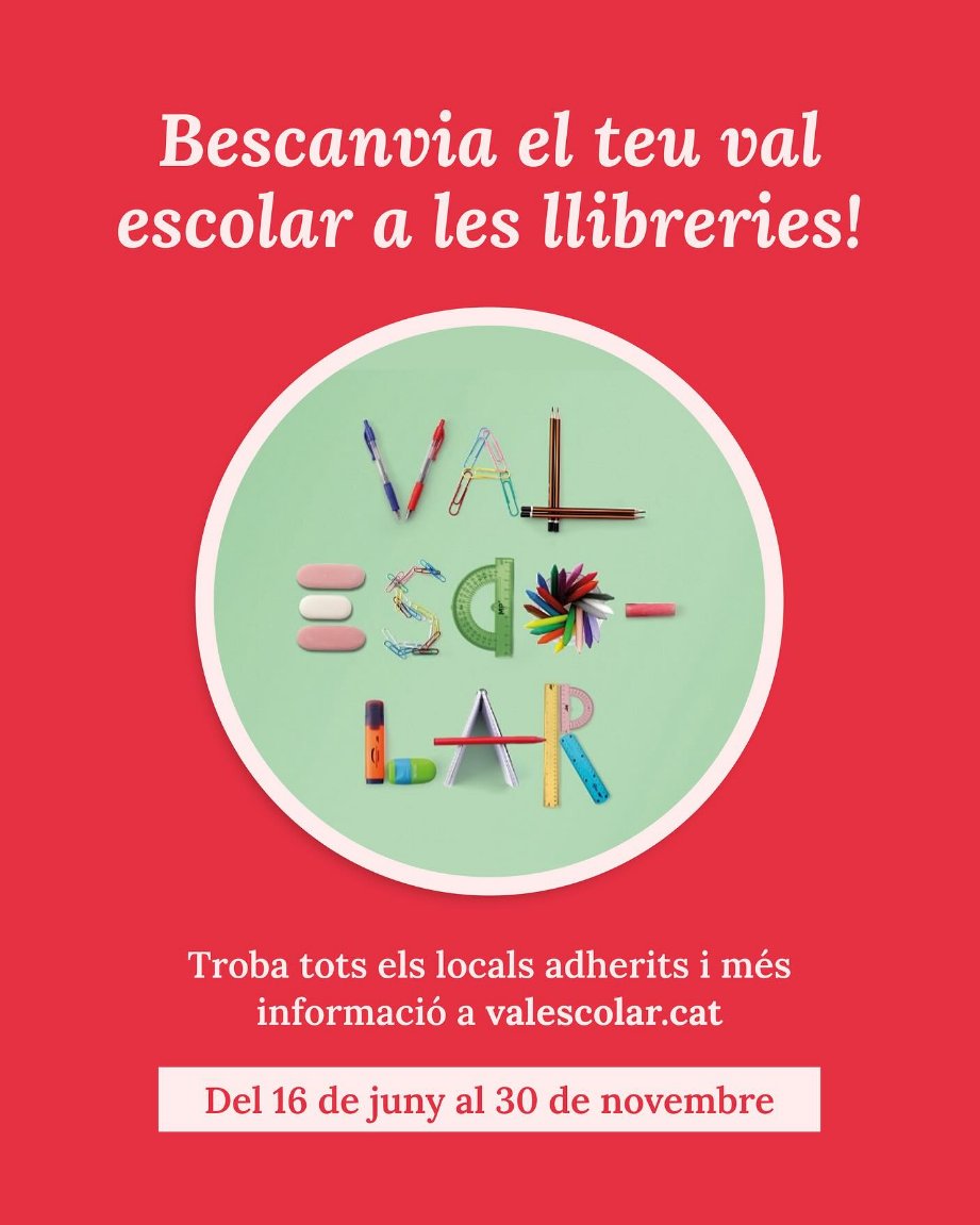 Vols aconseguir 60 euros en material i llibres escolars per al pròxim curs?🤩

T'expliquem com fer-ho!🤓👇