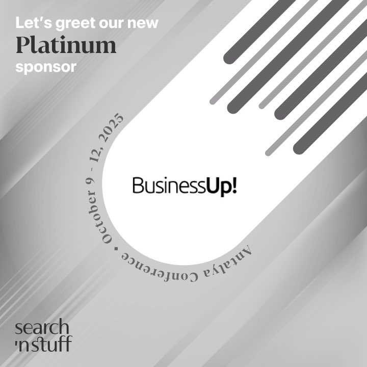 Search ‘n Stuff (@searchandstuff) on Twitter photo New Platinum Sponsor Alert🔔We’re thrilled to welcome <a href="/BusinessUp_tr/">BusinessUp!</a> (a #Shopify Agency & Official Partner offering full #eCommerce solutions) to #SearchnStuffAntalya2025 🧡
Meet them in Antalya this October👇
🎟️ Tickets: searchnstuff.co.uk/conferences/se… New Platinum Sponsor Alert🔔We’re thrilled to welcome <a href="/BusinessUp_tr/">BusinessUp!</a> (a #Shopify Agency & Official Partner offering full #eCommerce solutions) to #SearchnStuffAntalya2025 🧡
Meet them in Antalya this October👇
🎟️ Tickets: searchnstuff.co.uk/conferences/se…