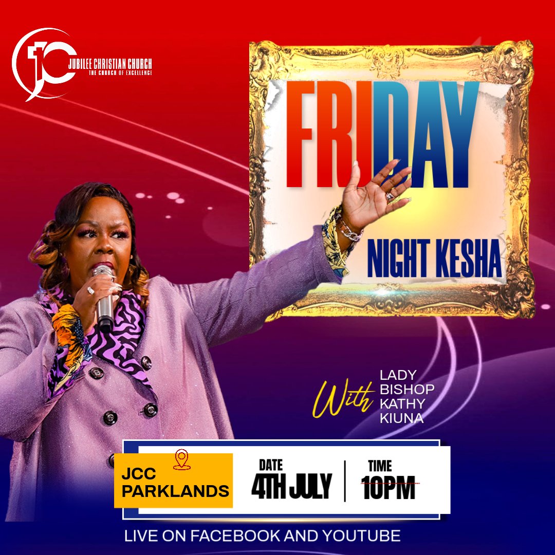 Join us for our monthly kesha tomorrow from.10pm 
#JCCKesha