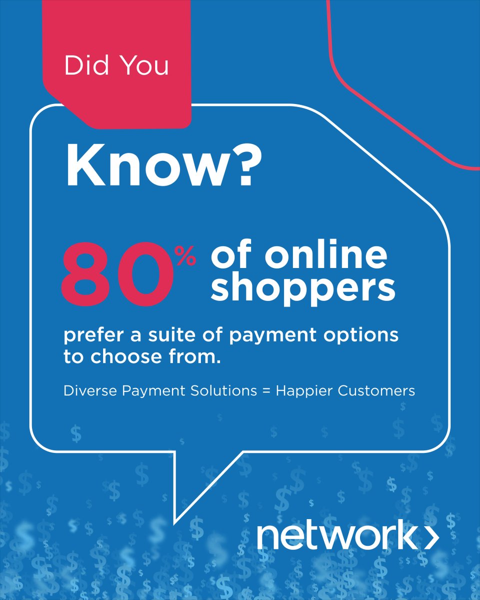 Did you know? 🤔 
80% of shoppers prefer brands with personalised payment options. Stand out with mobile money, cards, or pay-by-link.
At Network, we help African businesses offer flexible, fast payments.
📩 talktous@network.global 
#networkdoesitall