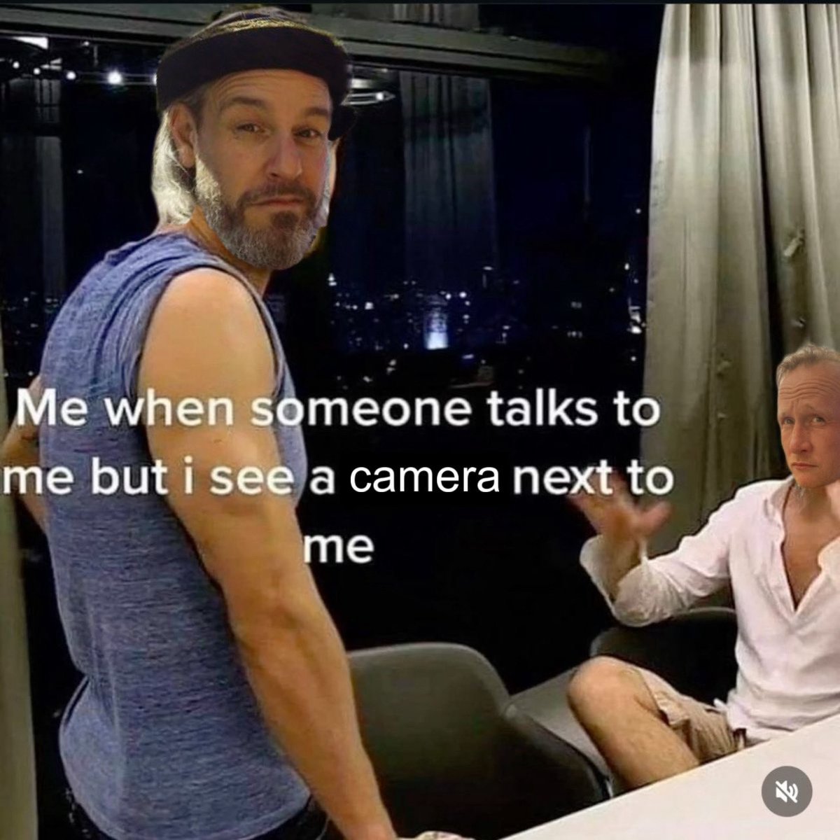 it always kills me when logan notices a camera is nearby and instantly just locks in