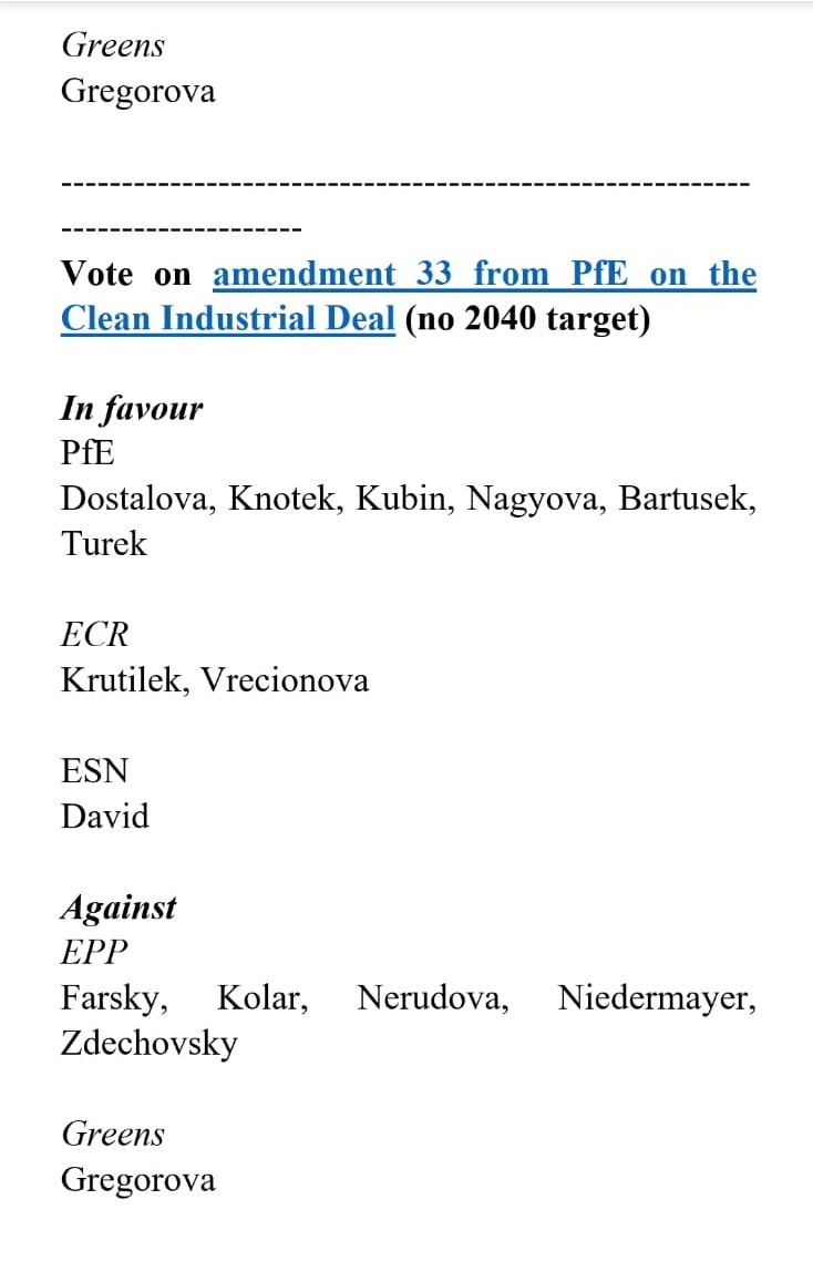 Ondřej Knotek (@knotekondrej) on Twitter photo Eurohujer <a href="/TomasZdechovsky/">Tomáš Zdechovský</a> je ukázkový příklad, jak si vládní slepenec SPOLU a STAN dělá z lidí srandu. Doma silná gesta, ale pak hlasují opačně, proti českým zájmům dle pokynů bruselských technokratů. Ještě v červnu Zdechovský hlasuje spolu s Nerudovou a dalšími vládními Eurohujer <a href="/TomasZdechovsky/">Tomáš Zdechovský</a> je ukázkový příklad, jak si vládní slepenec SPOLU a STAN dělá z lidí srandu. Doma silná gesta, ale pak hlasují opačně, proti českým zájmům dle pokynů bruselských technokratů. Ještě v červnu Zdechovský hlasuje spolu s Nerudovou a dalšími vládními