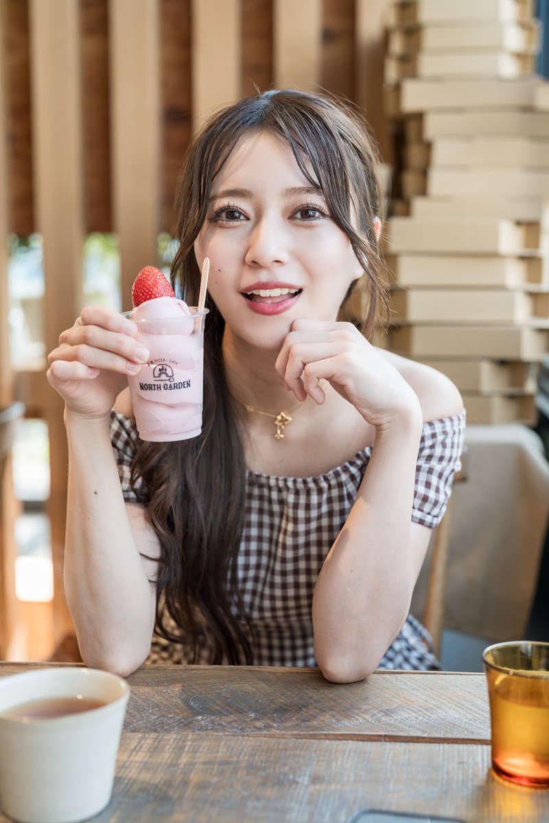 #ソフトクリームの日

宮本 はな🍀さん ( <a href="/HANA_MYMT2019/">宮本 はな🍀</a> ) 

 #ポートレート 
 #写真好きな人と繋がりたい