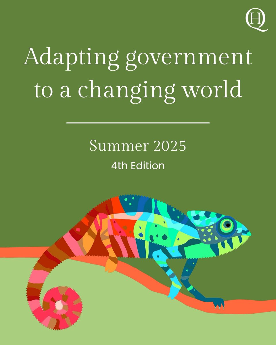 HeyQuarterly's tweet image. The Fourth Edition of Heywood Quarterly is now live! 🎊
‘Adapting government to a changing world’ includes seven brilliant articles and covers everything from digital government, science, AI and soft power.
Read now: heywoodquarterly.com/editions/