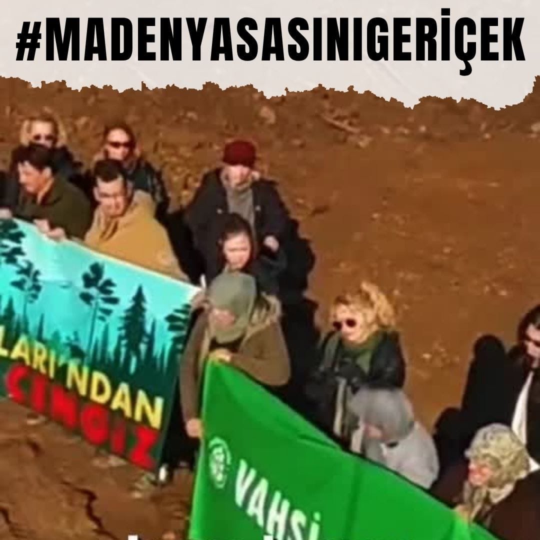 #MadenYasasınıGeriÇek
Bu talan yasasına geçit veren herkes ülkenin gelecekte yaşayacaklarından sorumludur. Tüm vekillerin bu sorumlulukla davranmasını ve bu yasaya geçit vermemesini bekliyoruz halk olarak.