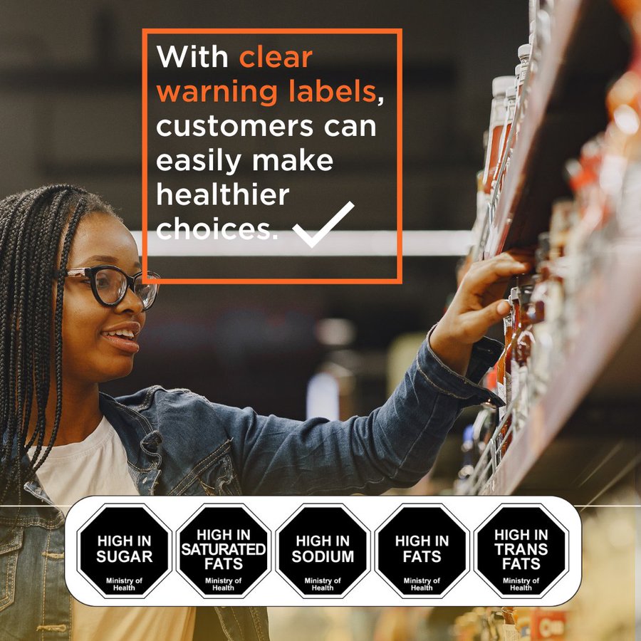 We have a historic opportunity to end the era of hidden harms in our food supply. Implementing clear, evidence-based front-of-pack warning labels will save lives, reduce healthcare costs, and build a fairer, healthier Kenya for everyone. 

#FoodPolicyKE