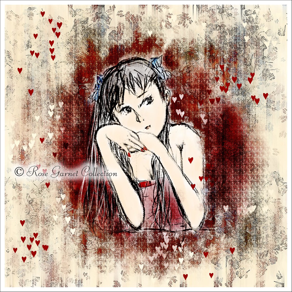 RoseGarnet6's tweet photo. ・・・ 黄昏時の、Rendezvous （Very Light ver.） ・・・
Rose Garnet 画
2025/7/3

口元優しく、既に通じ合っている何か・・・

#黄昏時 #ランデヴー #絵画 https://t.co/Sr9ACWqaLB